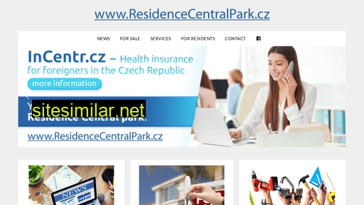 residencecentralpark.cz alternative sites