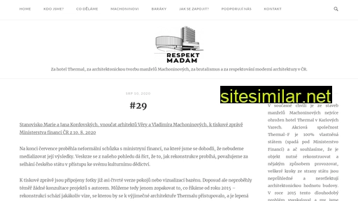 respektmadam.cz alternative sites