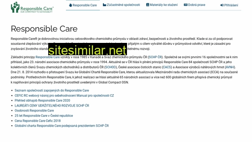 responsiblecare.cz alternative sites