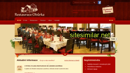 restaurace-oburka.cz alternative sites