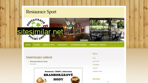 Restaurace-sport similar sites
