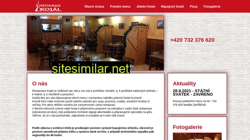 restauracekojal.cz alternative sites
