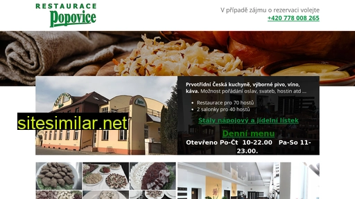restauracepopovice.cz alternative sites