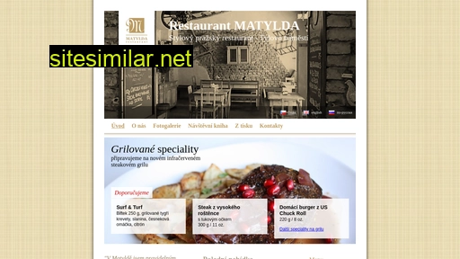 restaurant-matylda.cz alternative sites