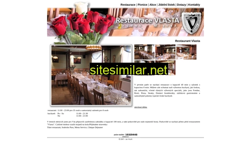 restaurantvlasta.cz alternative sites