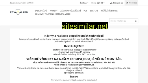 revaalarm.cz alternative sites