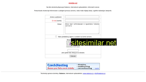 revize.cz alternative sites
