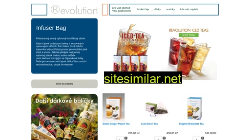 revolutiontea.cz alternative sites