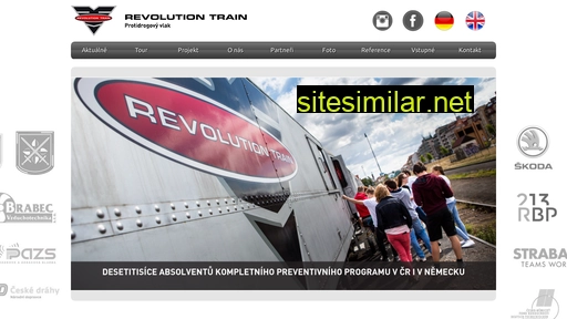 revolutiontrain.cz alternative sites