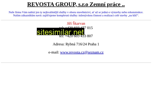 revosta.cz alternative sites