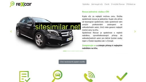 rexcar.cz alternative sites