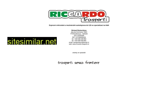 Riccardo-trasporti similar sites
