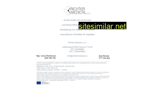 richtermedical.cz alternative sites
