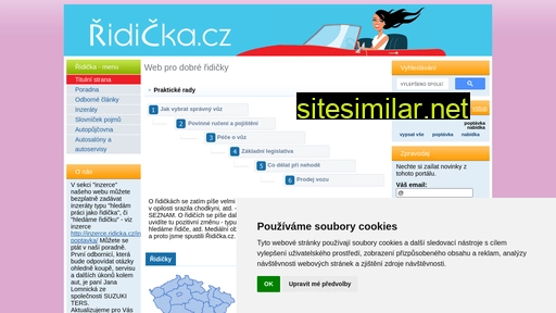 ridicka.cz alternative sites