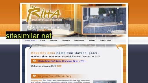 riha-koupelny.cz alternative sites