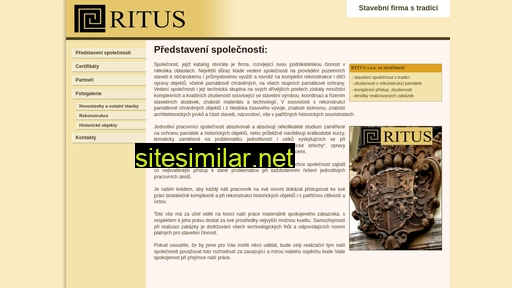 ritus.cz alternative sites