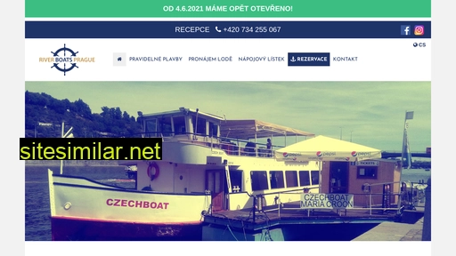 riverboatsprague.cz alternative sites