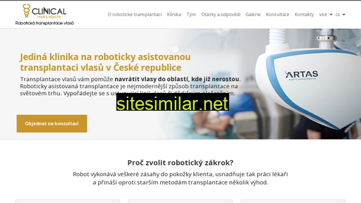 robotickatransplantace.cz alternative sites