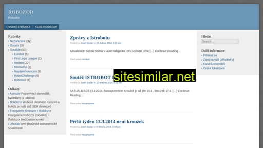 robozor.cz alternative sites