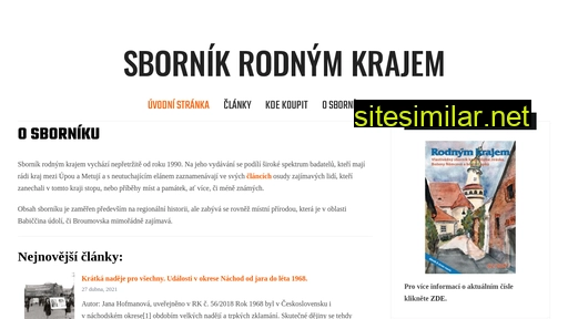 rodnymkrajem.cz alternative sites