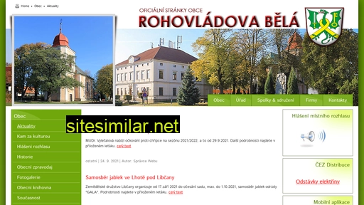 rohovladovabela.cz alternative sites