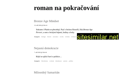 romannapokracovani.cz alternative sites
