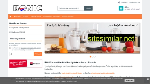 Ronic-czech similar sites
