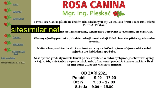 rosacanina.cz alternative sites