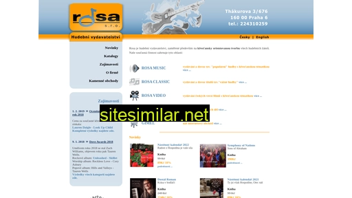 rosamusic.cz alternative sites