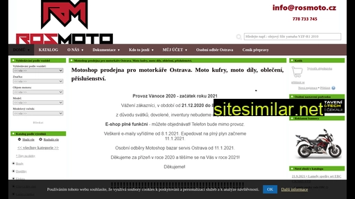 rosmoto.cz alternative sites