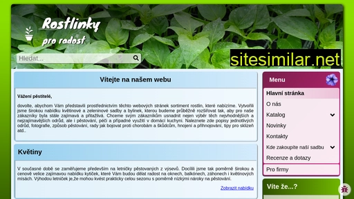 rostlinky-pro-radost.cz alternative sites