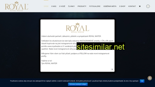 royalwater.cz alternative sites
