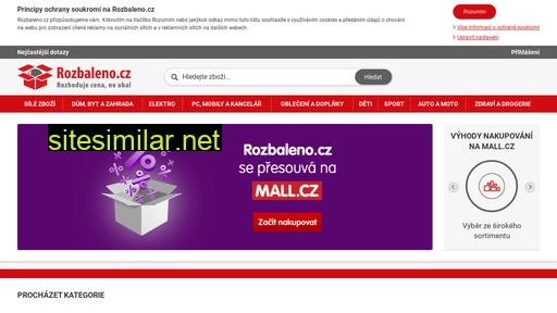 rozbaleno.cz alternative sites