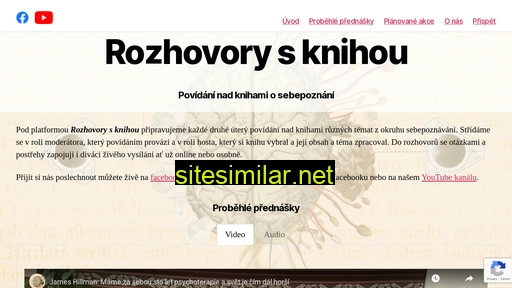 rozhovorysknihou.cz alternative sites