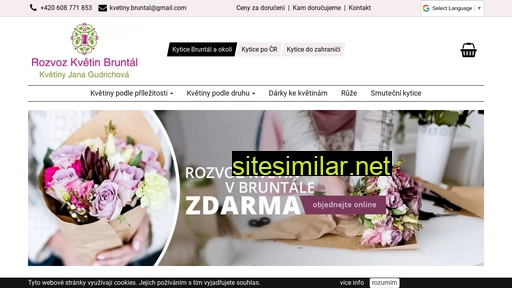 rozvozkvetinbruntal.cz alternative sites