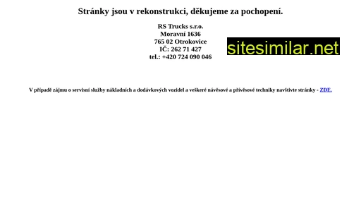 rstrucks.cz alternative sites