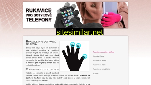 Rukavice-pro-dotykove-telefony similar sites