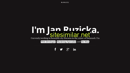 ruzickajan.cz alternative sites