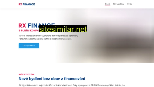 rxfinance.cz alternative sites