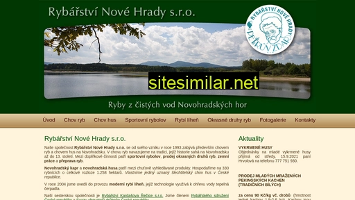 rybarstvinovehrady.cz alternative sites