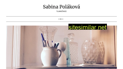 sabinapolakova.cz alternative sites