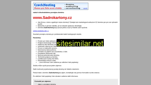 sadrokartony.cz alternative sites