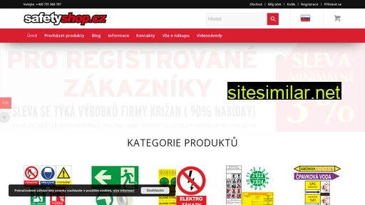safetyshop.cz alternative sites