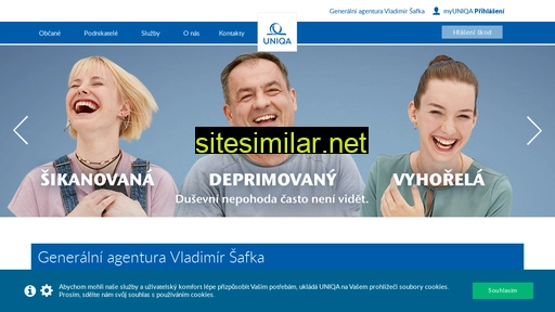 safka.ga.uniqa.cz alternative sites