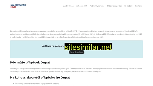 samotesty-covid.cz alternative sites
