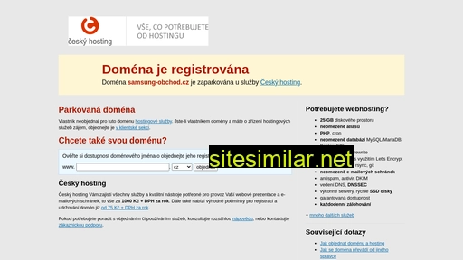 samsung-obchod.cz alternative sites