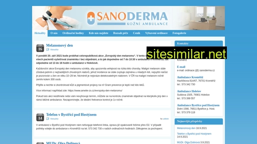 Sanoderma similar sites
