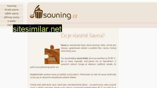 sauning.cz alternative sites