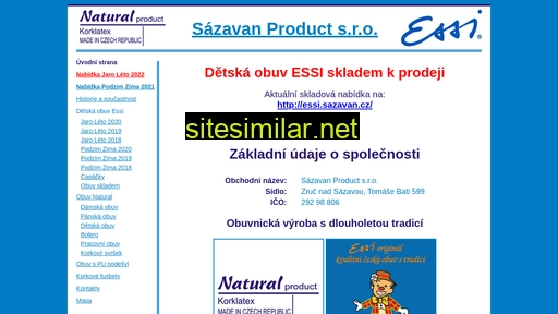 sazavan.cz alternative sites