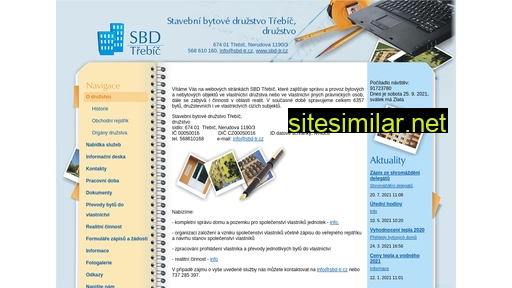 sbd-tr.cz alternative sites
